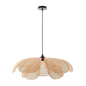 Creative Handmade Rattan Petal Chandelier Lighting Decor