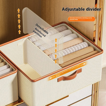 Clothes Storage Box Foldable Underwear Storage Box