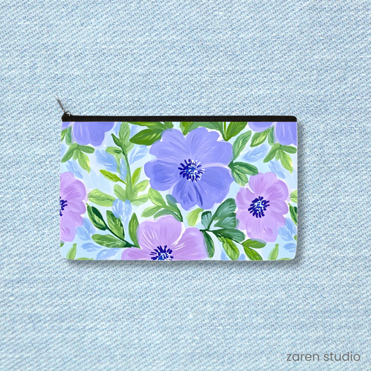 Floral Pouch – Lilac Dream | Bloom & Lush Collection