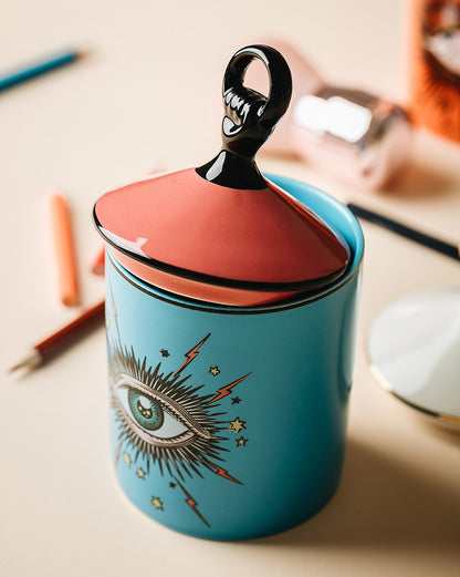 Ceramic Starry Eye Jar