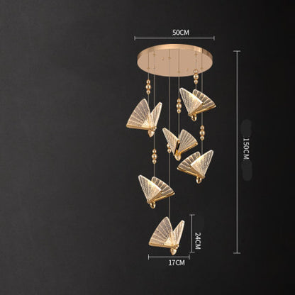 Butterfly Chandelier for Dining Hall and Staircase