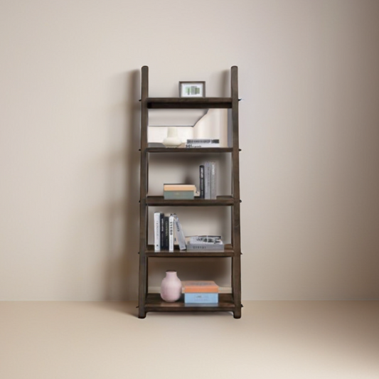 Shelves With Rubberwood Frames 5 Tiers