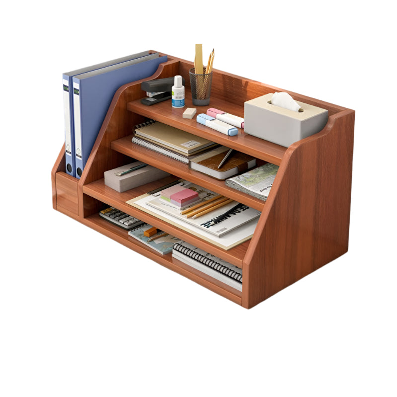 Bookshelf Desktop Office Folder Storage Rack Organizer