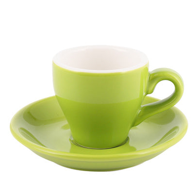 Restaurant Set Coffee Cup and Dish Ceramics Elegance