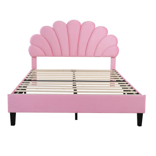 Linen Material With Metal Frame Bed Frame Design