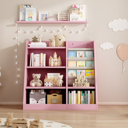 Wooden Toy Storage Organizer Cabinet