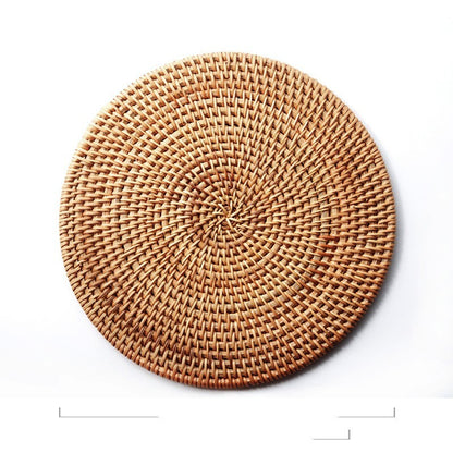 Vietnam Rattan Coasters for Round Table Tops