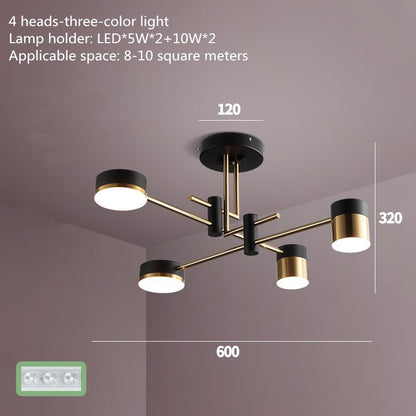 Nordic Chandelier Living Room Light Luxury Light