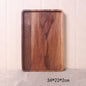 Walnut rectangular tray tray tea tray dessert