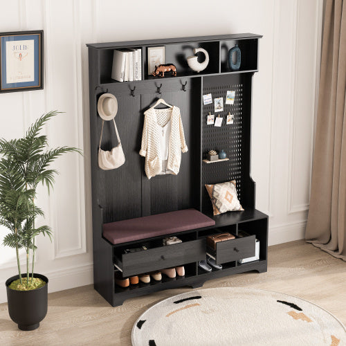 Storage Rack Suitable For Corridors Living Rooms Black