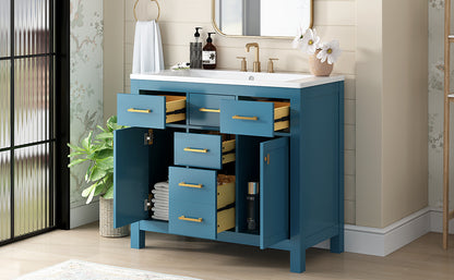 Solid Wood Bathroom Storage Cupboards