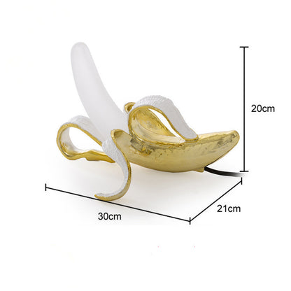 Post Modern Creative Banana Table Lamp Design