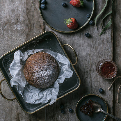 Stylish Disc Bread Tray for Fruits and Snacks