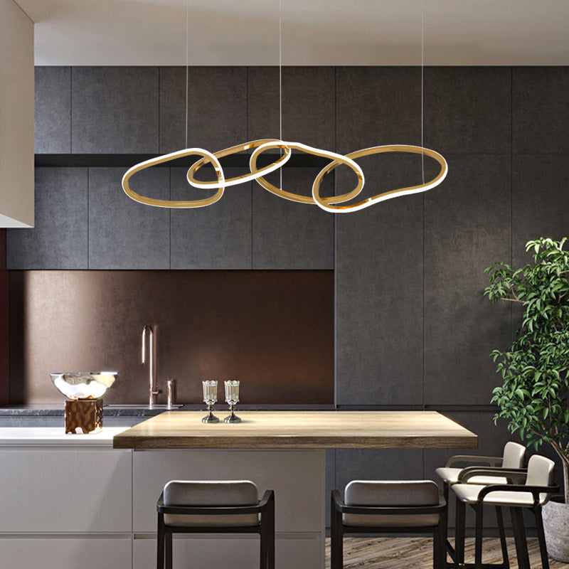 Postmodern Minimalist Dining Room Chandelier Creative Personality