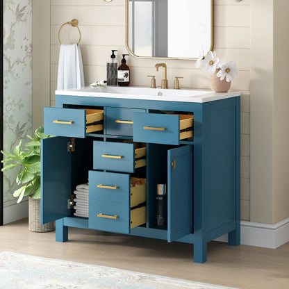 Solid Wood Bathroom Storage Cupboards