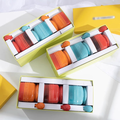 Ceramic Seasoning Jar With Spoon Gift Box Set