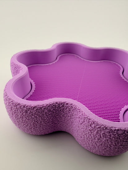 FLORA wisteria tray holding rings and keys