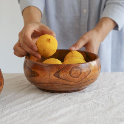 Extra Large Jujube Wood New Solid Wood Basin