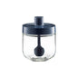 Household Kitchen Glass Spoon Cover Seasoning Jar