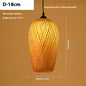 Bamboo Manual Zen Study Chandelier for Home