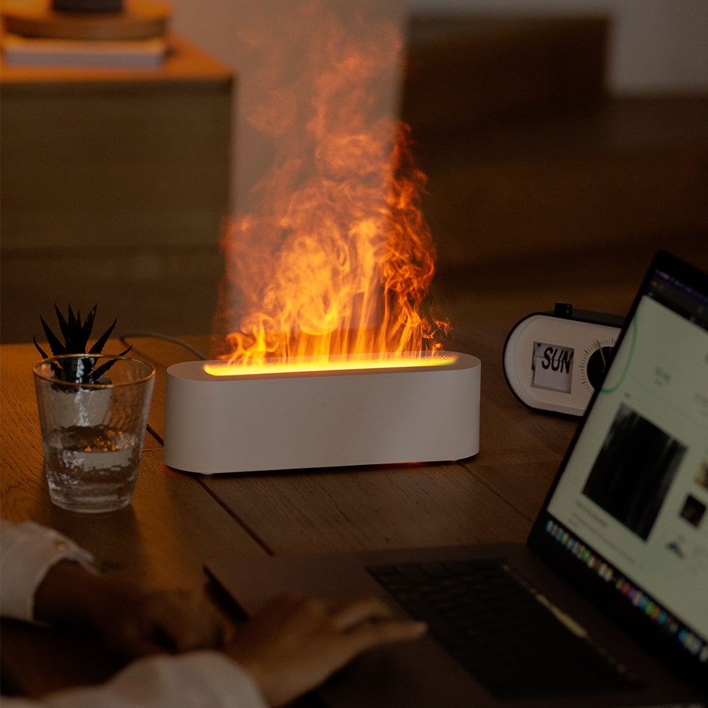 Innovative Simulated Ice Fire Essential Oil Diffuser