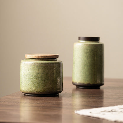 Starry Sky Ceramic Tea Can