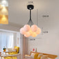 Nordic Bedroom Chandelier Creative Moon Bubble Lights