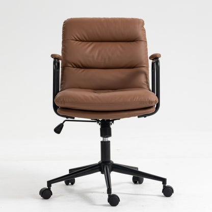 Medium Backrest Home Desk Work Chair With Wheels