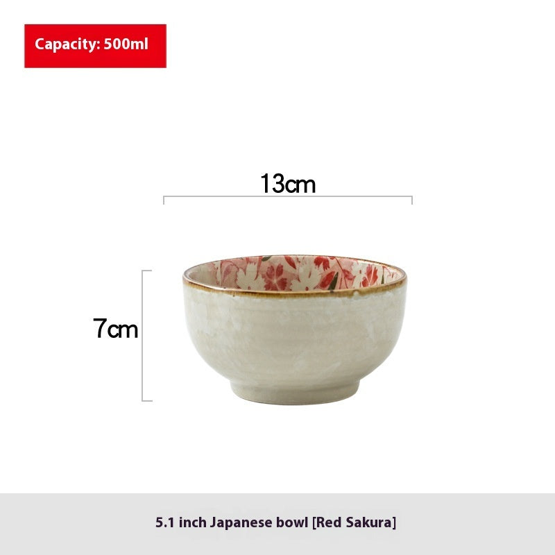 Ceramic Breakfast Bowl for Household Noodles