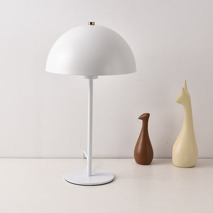 Mushroom Table Lamp Hat Bedroom Bedside Creative Iron LED Table Lamp