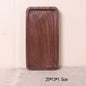 Walnut rectangular tray tray tea tray dessert