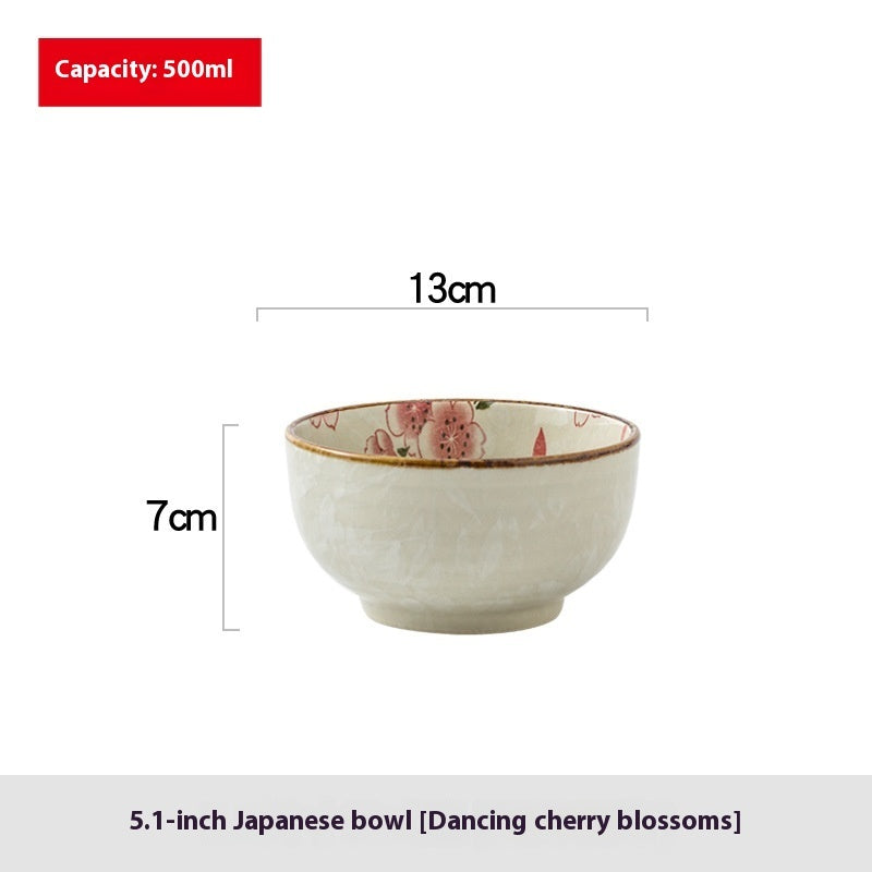 Ceramic Breakfast Bowl for Household Noodles