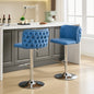 Modern Swivel Barstools – Adjustable PU Seat