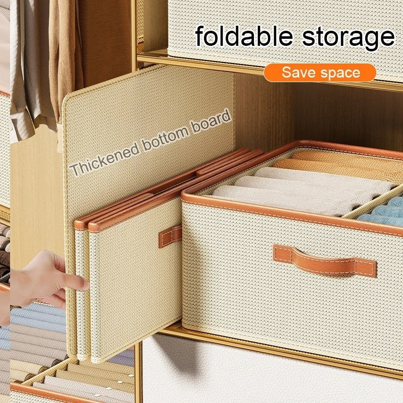 Clothes Storage Box Foldable Underwear Storage Box