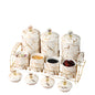 Light Luxury Porcelain Storage Jar Set for Organizing