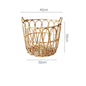 Handmade Rattan Woven Clothes Storage Basket Design