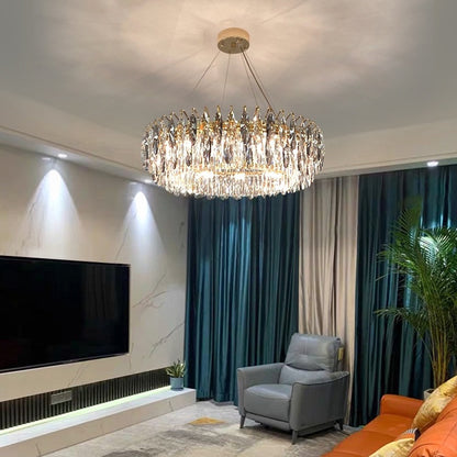 Light Luxury Chandelier Crystal Diamond Fashion Living Room