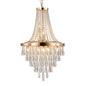 Golden Crystal Chandelier For Modern Luxury Spaces