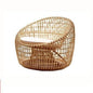 Outdoor Sofa Woven Rattan Chair Tea Table Combination