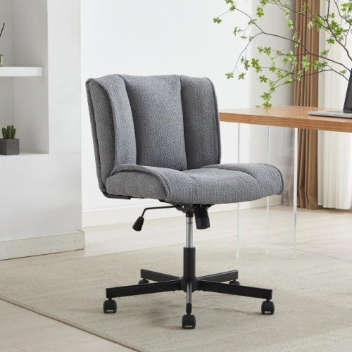 Adjustable And Swivel Computer Chair | Grey Edition