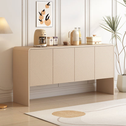 Minimalist Style 60-inch Large Storage Sideboard