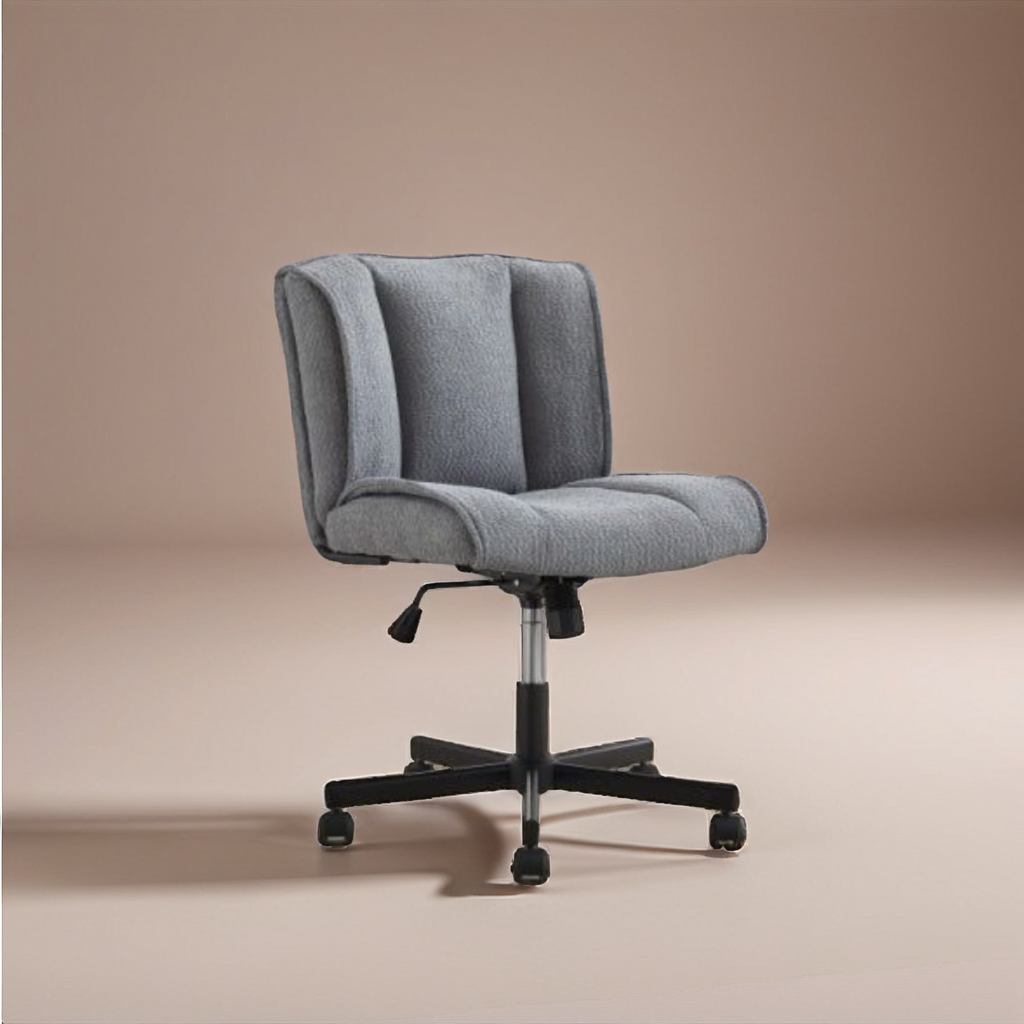 Adjustable And Swivel Computer Chair | Grey Edition