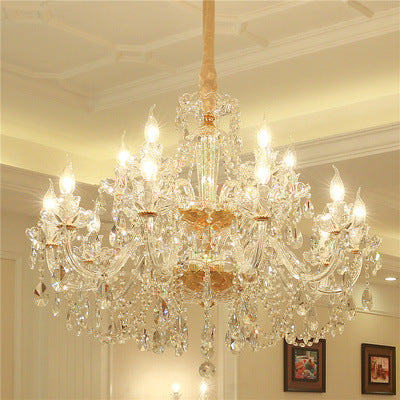 Luxury Crystal Chandelier For Elegant Living Rooms