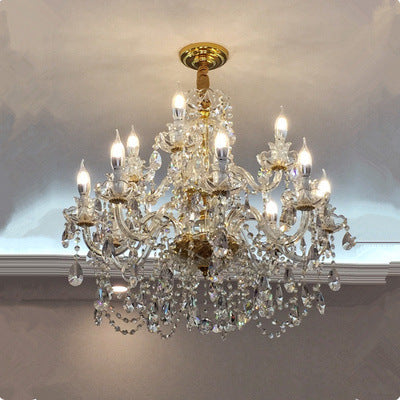 Luxury Crystal Chandelier For Elegant Living Rooms