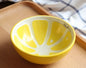 Ceramic Fruit Bowl Watermelon Bowl Creative Watermelon Orange Lemon Ceramic Rice Bowl