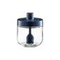 Household Kitchen Glass Spoon Cover Seasoning Jar